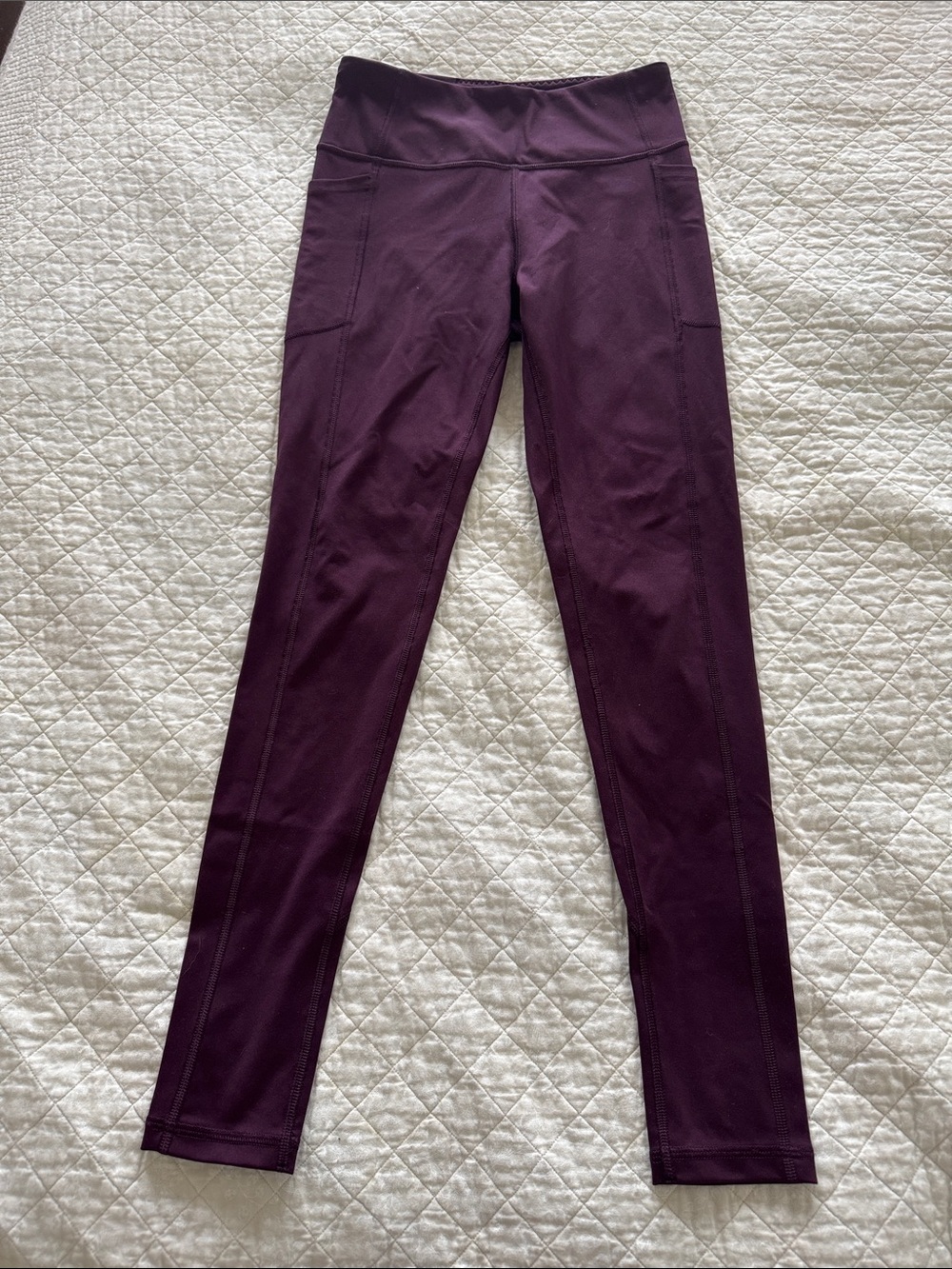 Victoria's Secret Plum High-Waist Leggings